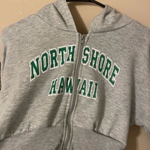 SHEIN cropped hoodie